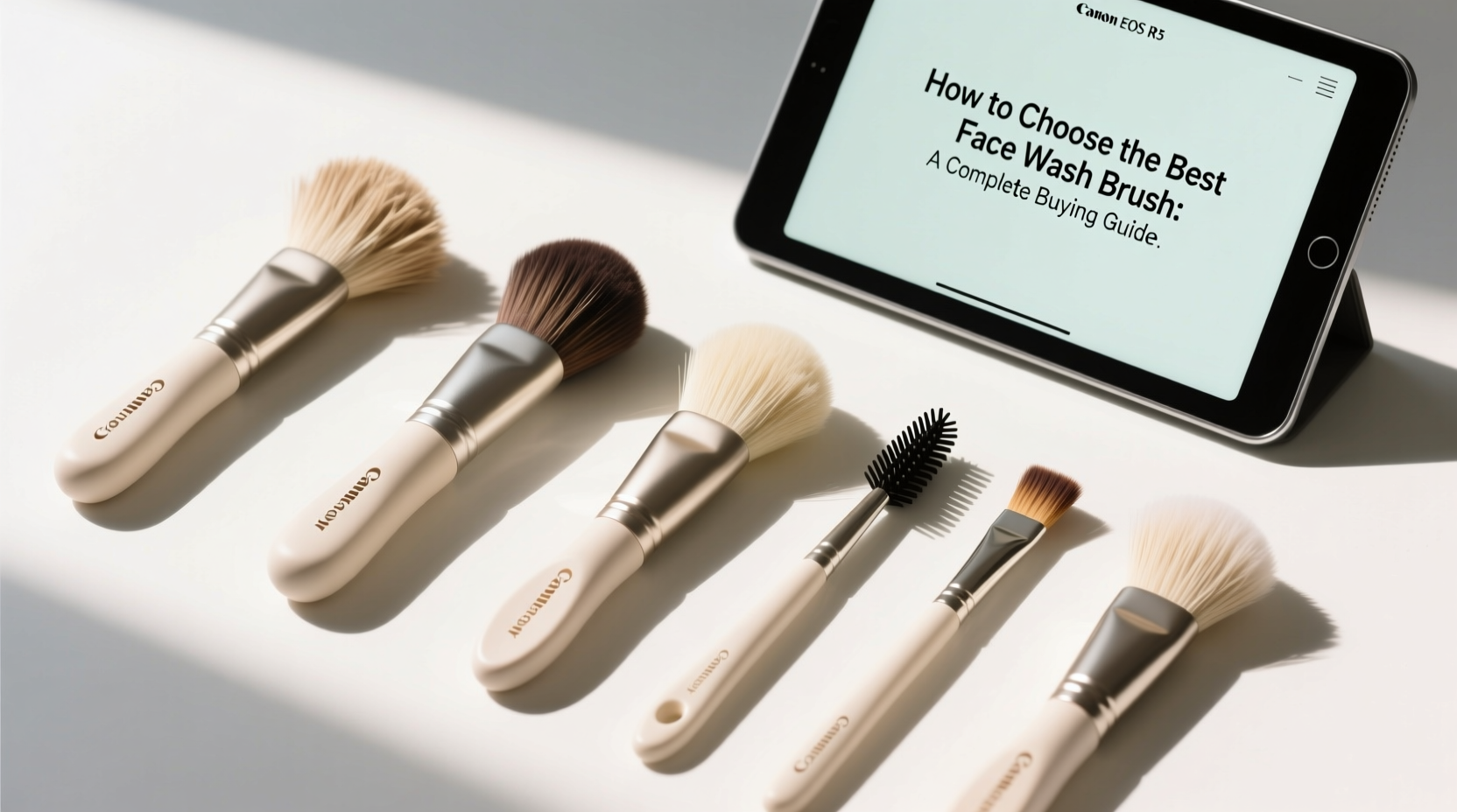 face wash brush