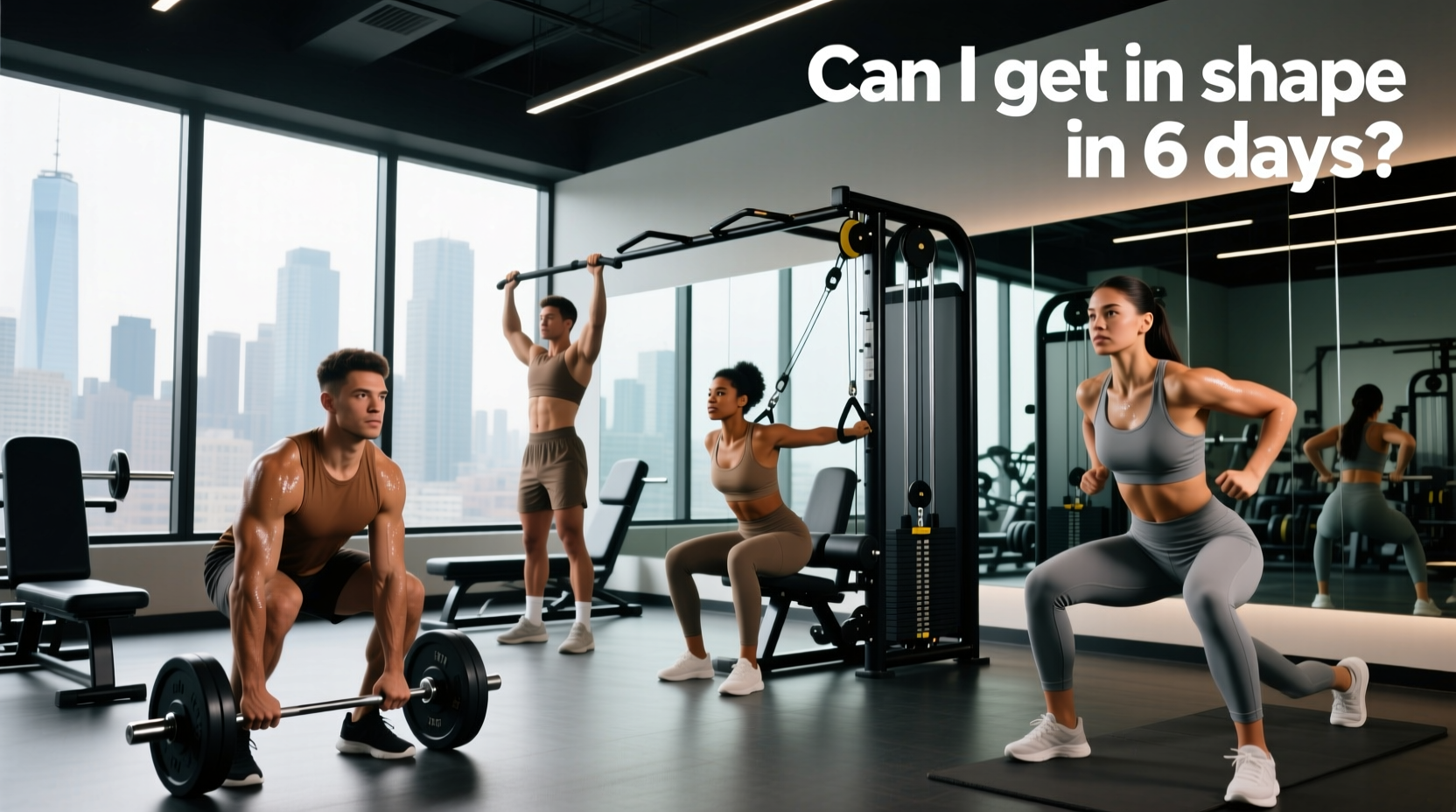 6 day strength training realistic results 