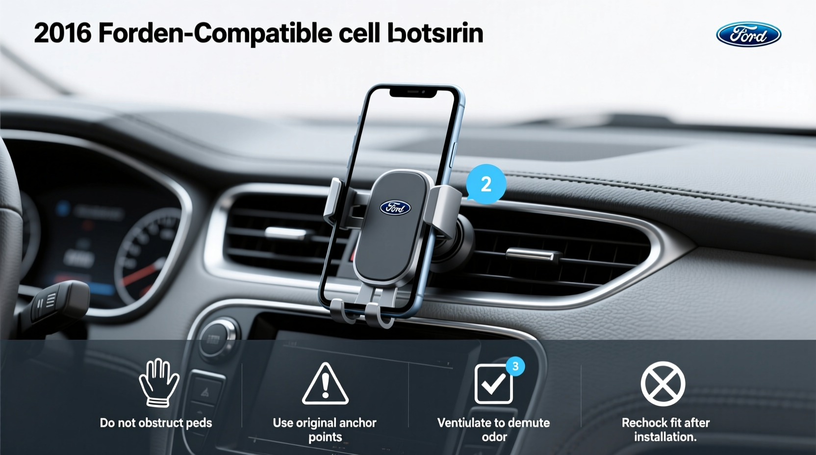 2016 Ford Fusion Cell Phone Mount Buying Guide