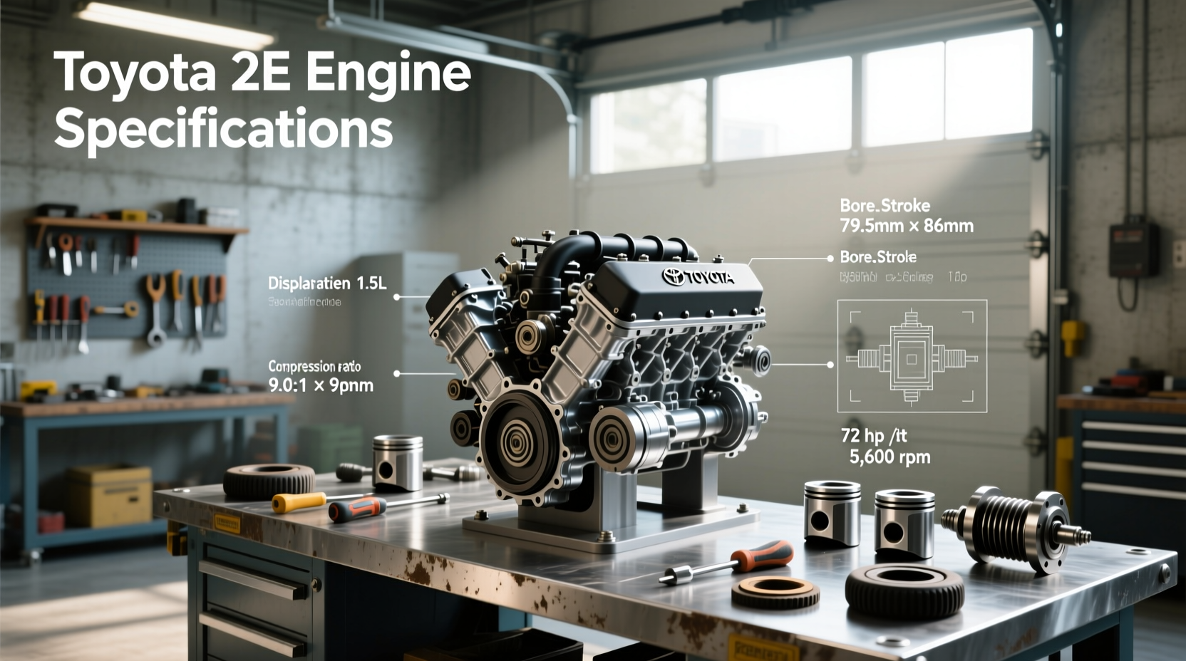 What Are the Toyota 2E Engine Specs and Is It Reliable?