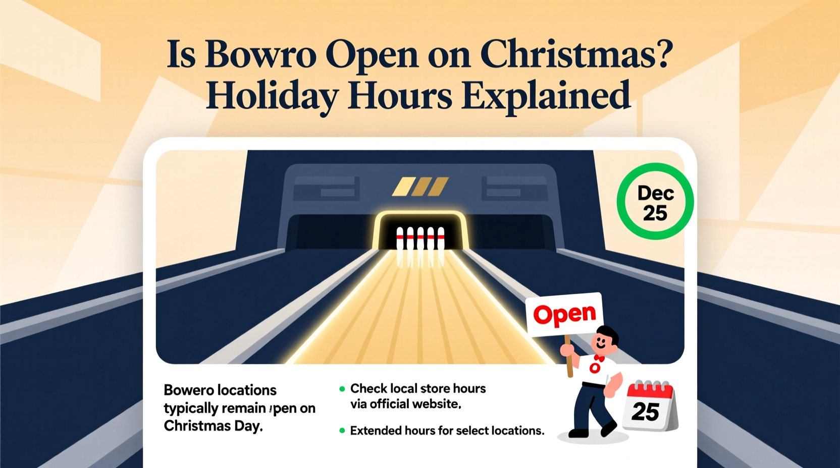 is bowlero open on christmas