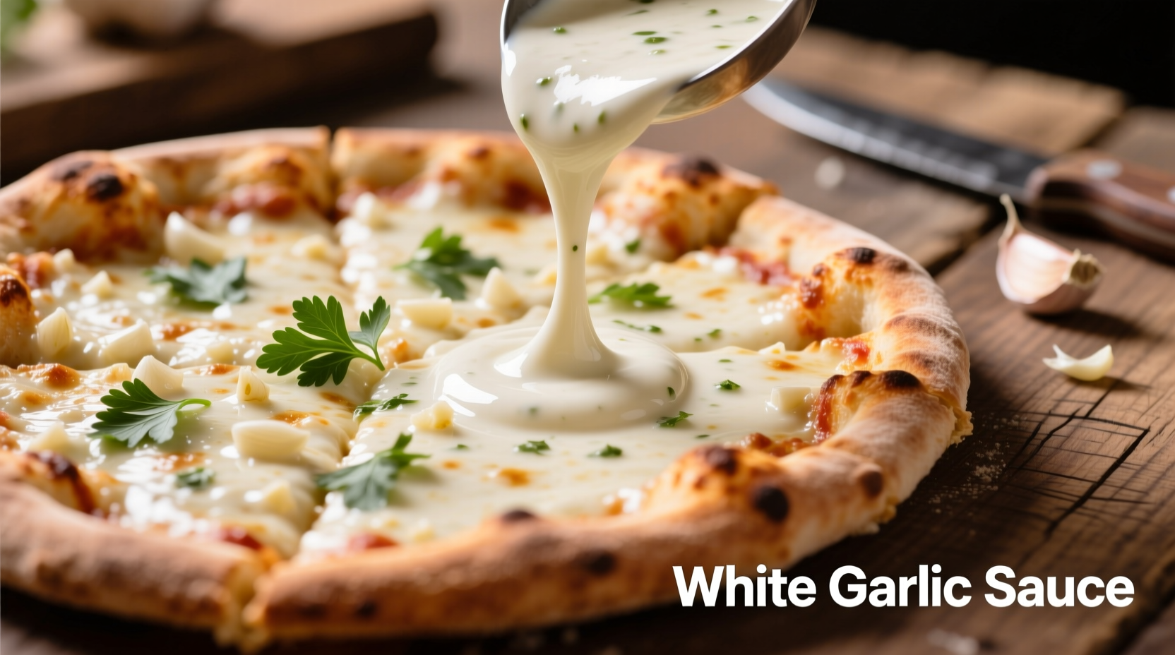 White Garlic Pizza Sauce: Creamy Recipe & Perfect Pairings