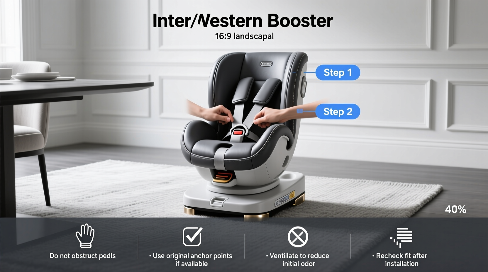 best dining room booster seat