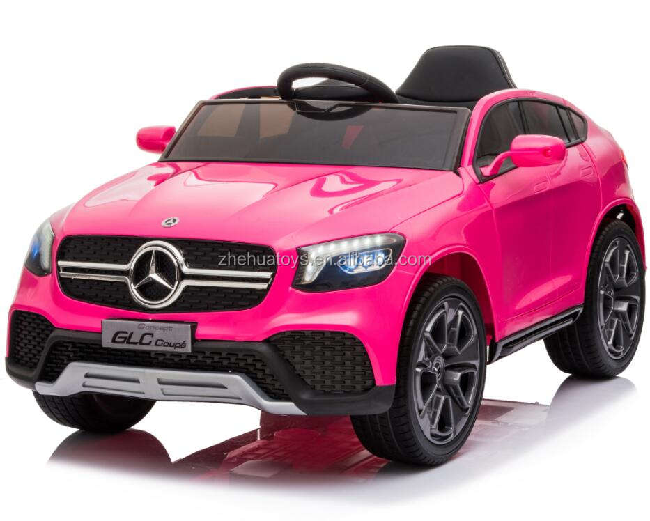 メルセデス・ベンツ GLCクーペ ライセンス付き子供用電動カー 赤・白