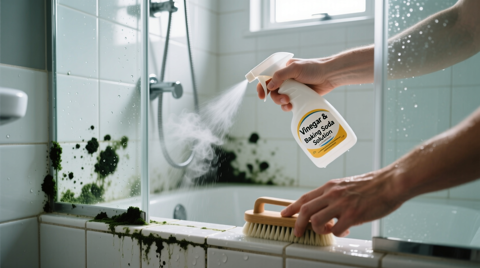 how to get rid of mold in shower