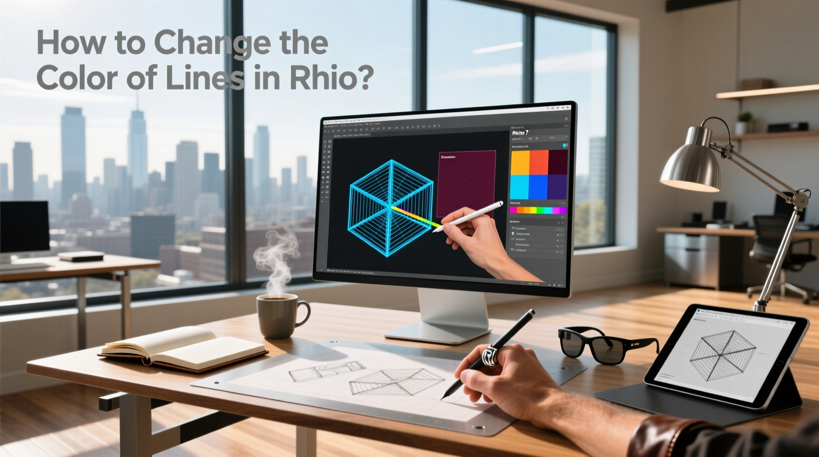 How to Change Line Colors in Rhino: A Practical Guide
