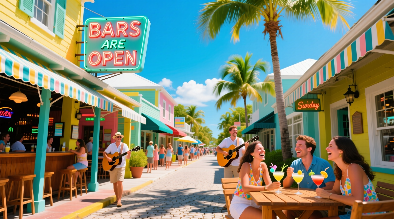 are bars open on easter sunday in key west florida
