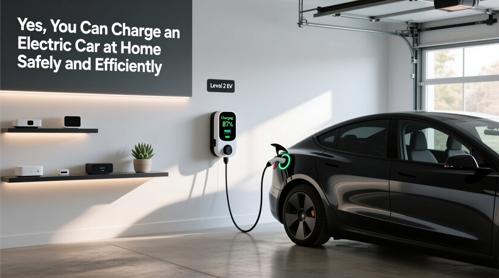can you charge an electric car at home