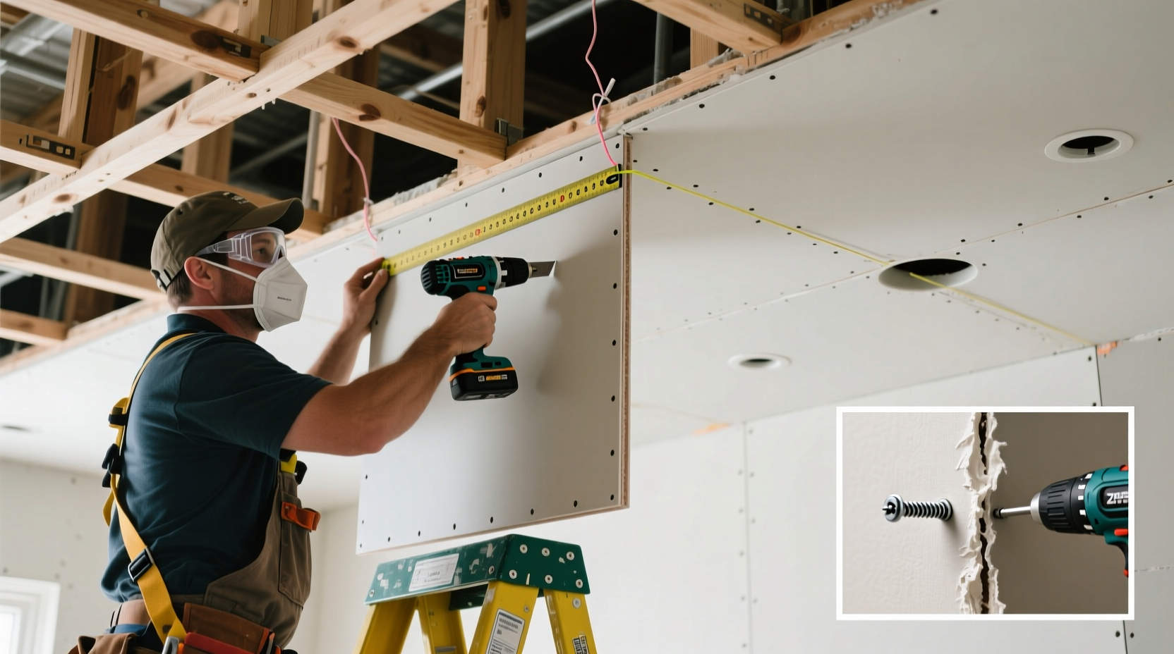 expert tips for hanging drywall on a ceiling by yourself a step by step guide