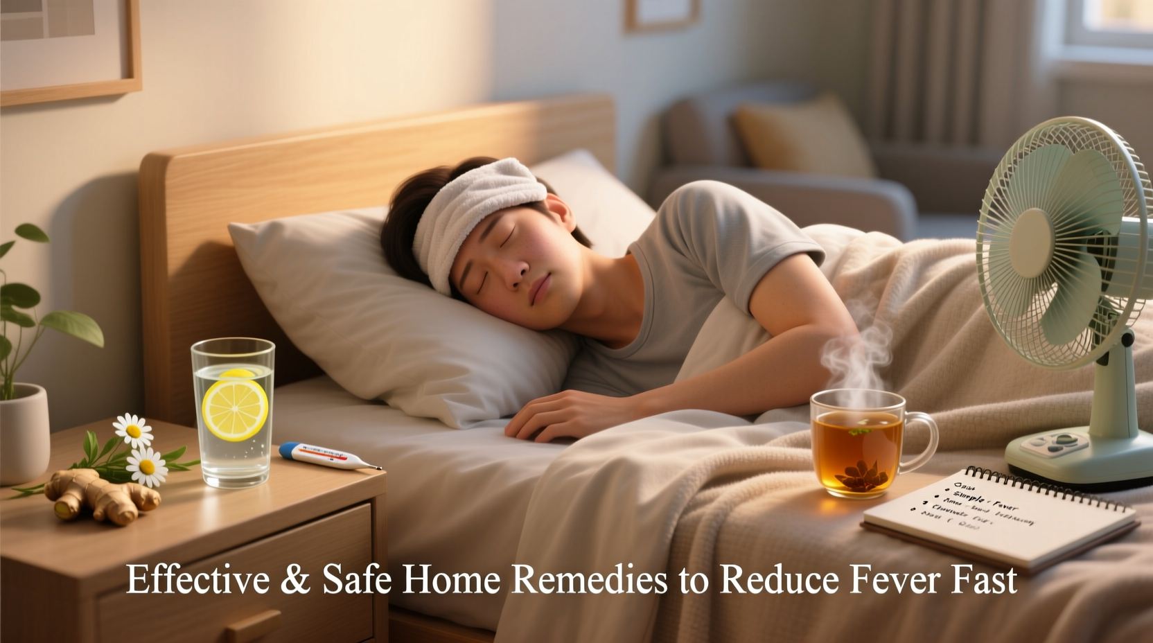 effective ways to stop a fever fast and safely at home