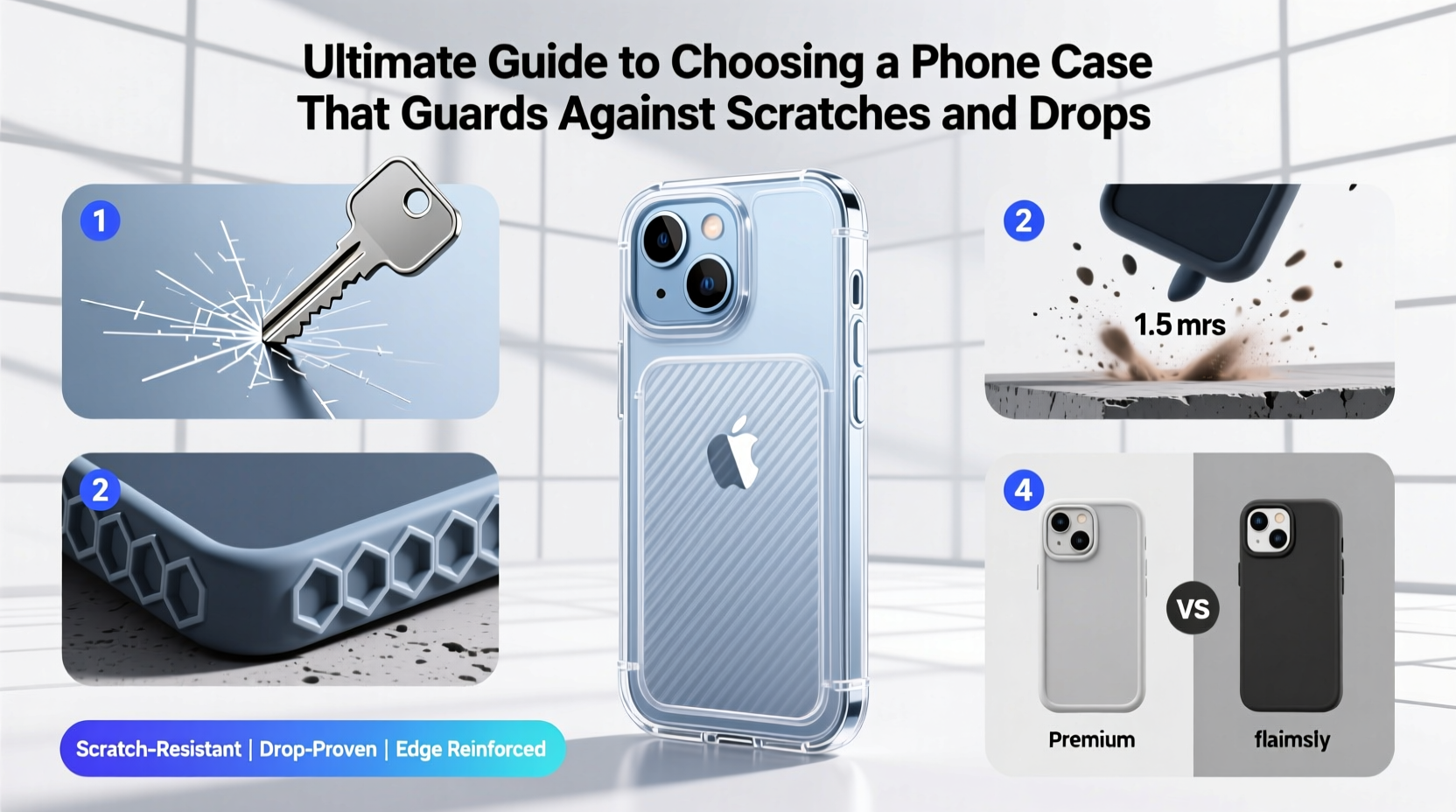 ultimate guide to choosing a phone case that guards against scratches and drops