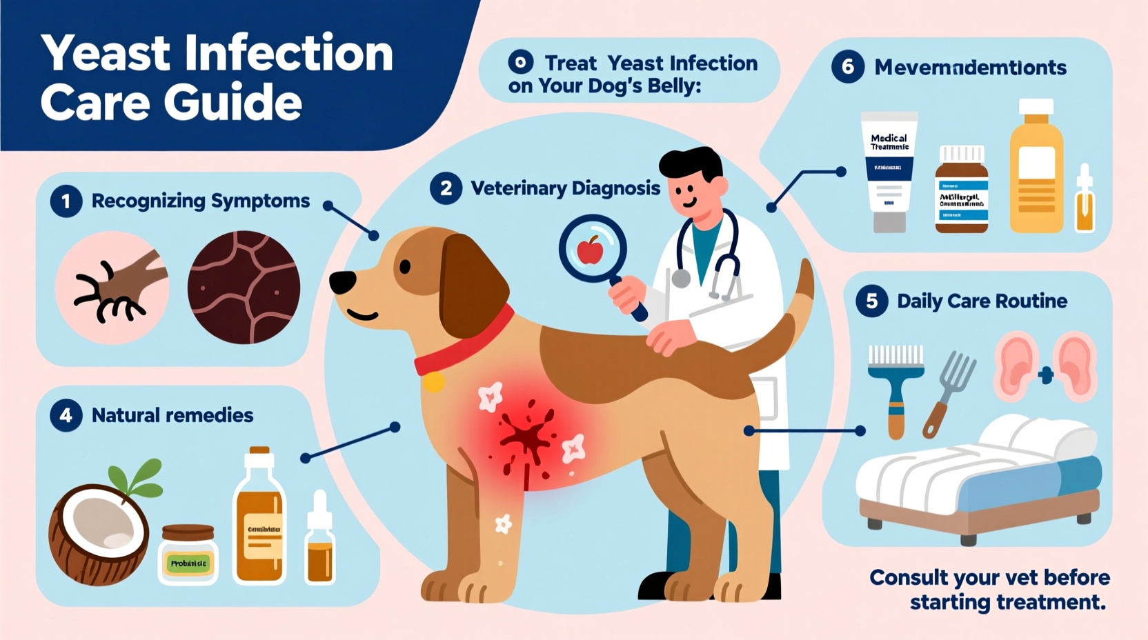 effective ways to treat yeast infection on your dogs belly a complete care guide