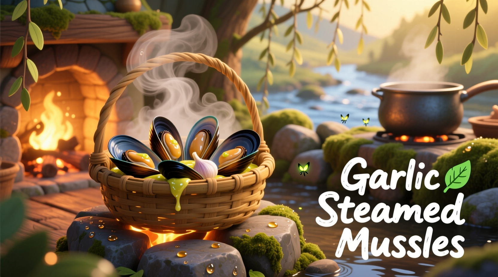 Knoblauchmuscheln Zubereitungsoberfläche in Dreamlight Valley