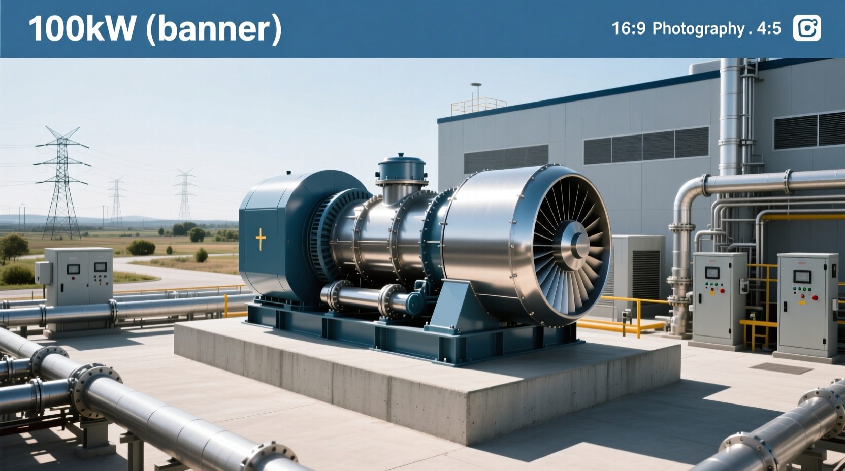 100kw gas turbine generator buyer’s guide