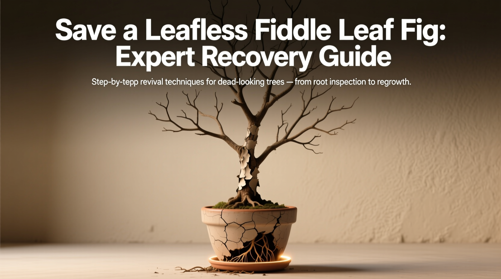 Save a Leafless Fiddle Leaf Fig: Expert Recovery Guide