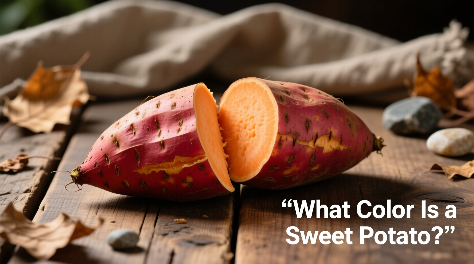 Sweet Potato Colors: Orange, Purple, White & Yellow Varieties