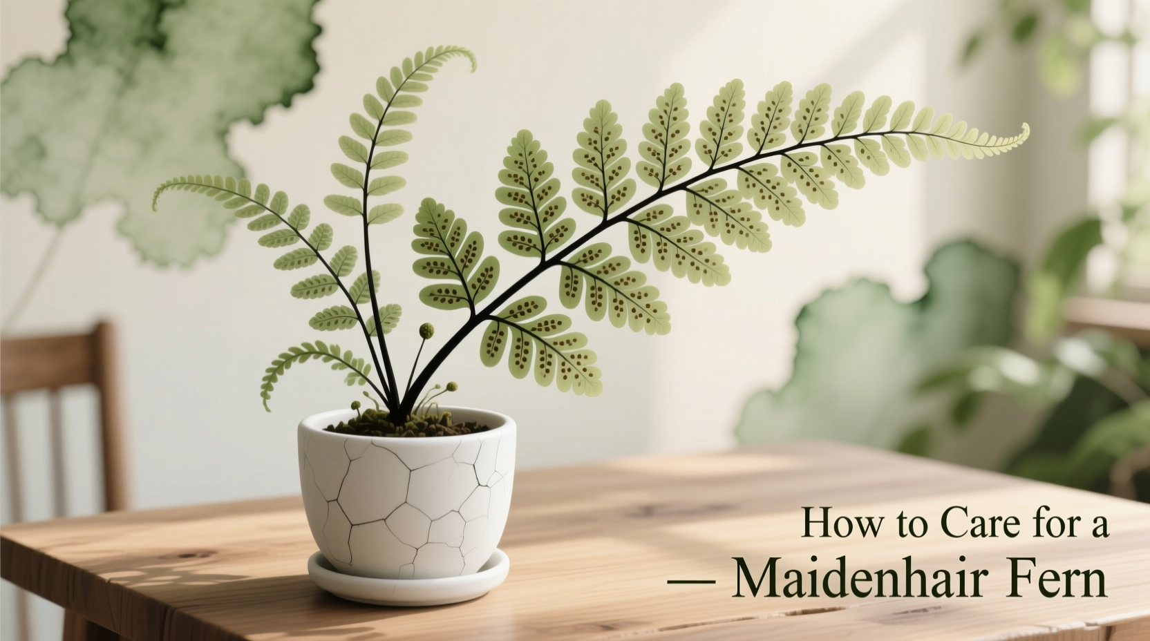 How to Care for a Maidenhair Fern