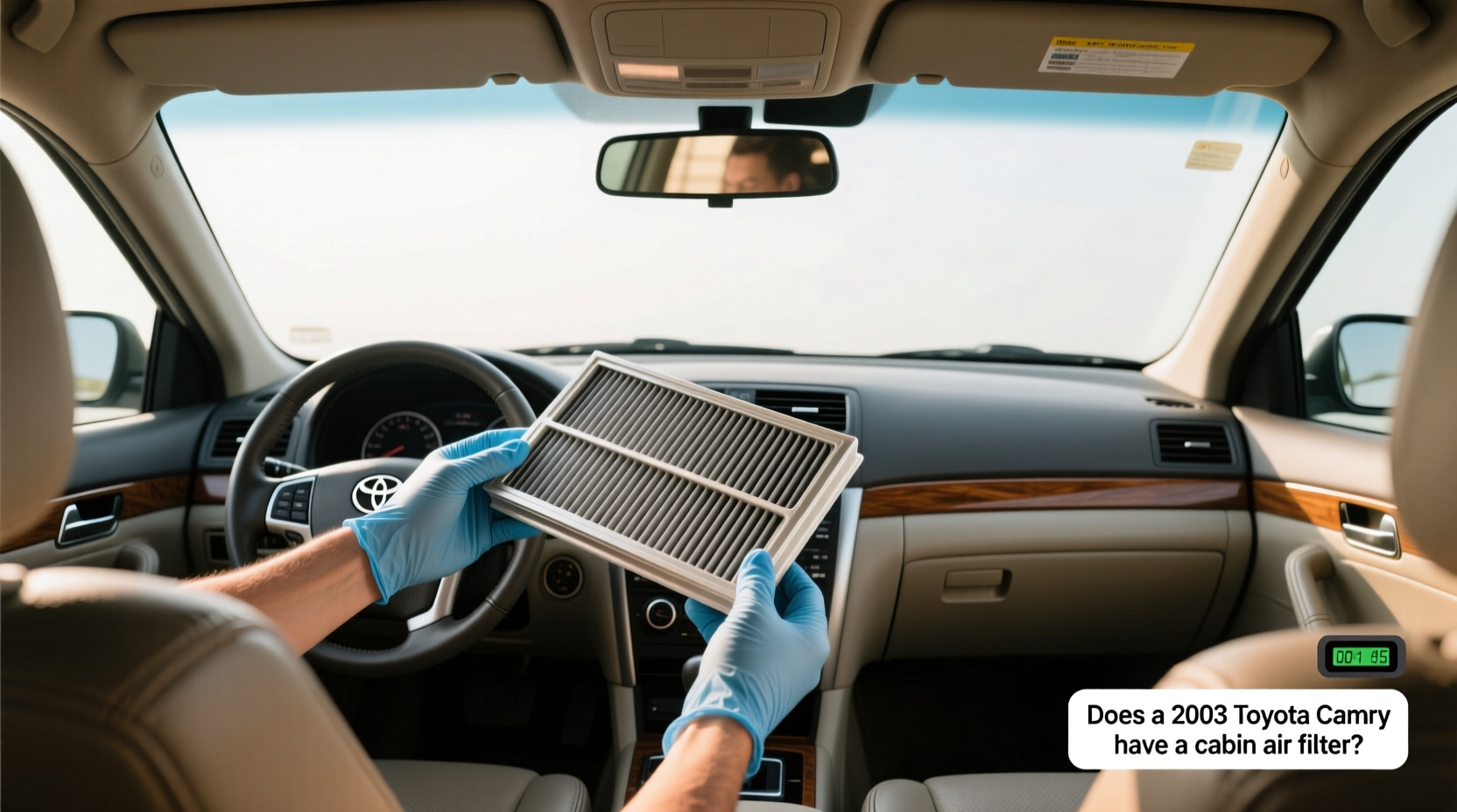 2003 camry cabin air filter what to know