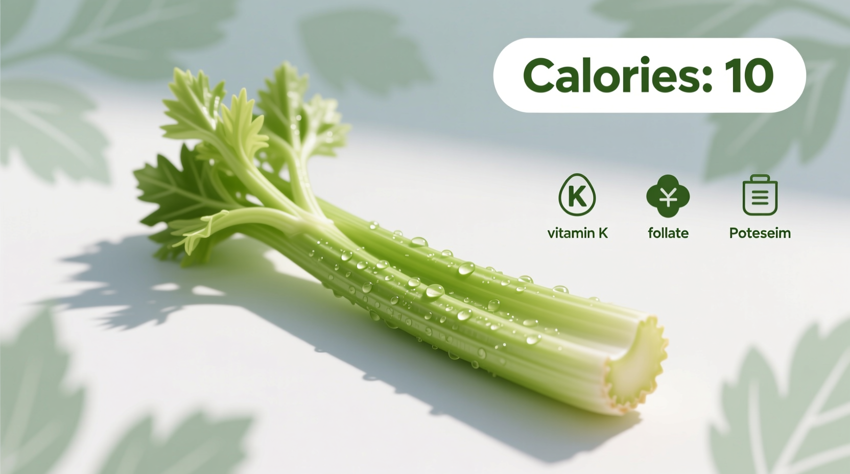Celery Calorie Count: 6 Calories Per Stalk (Exact Numbers)