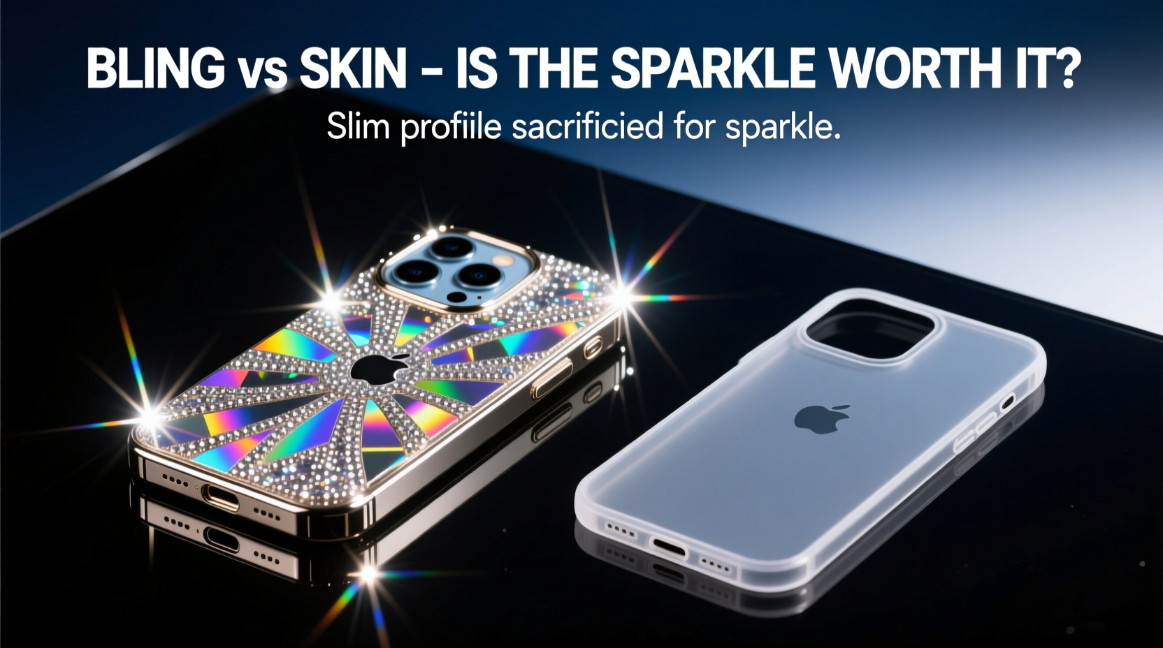 bling phone case vs phone skin is the extra sparkle worth ditching the slim profile