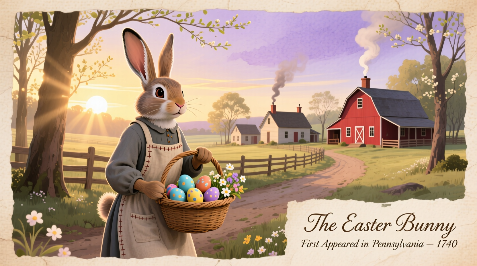 The Easter Bunny First Appeared in Pennsylvania
