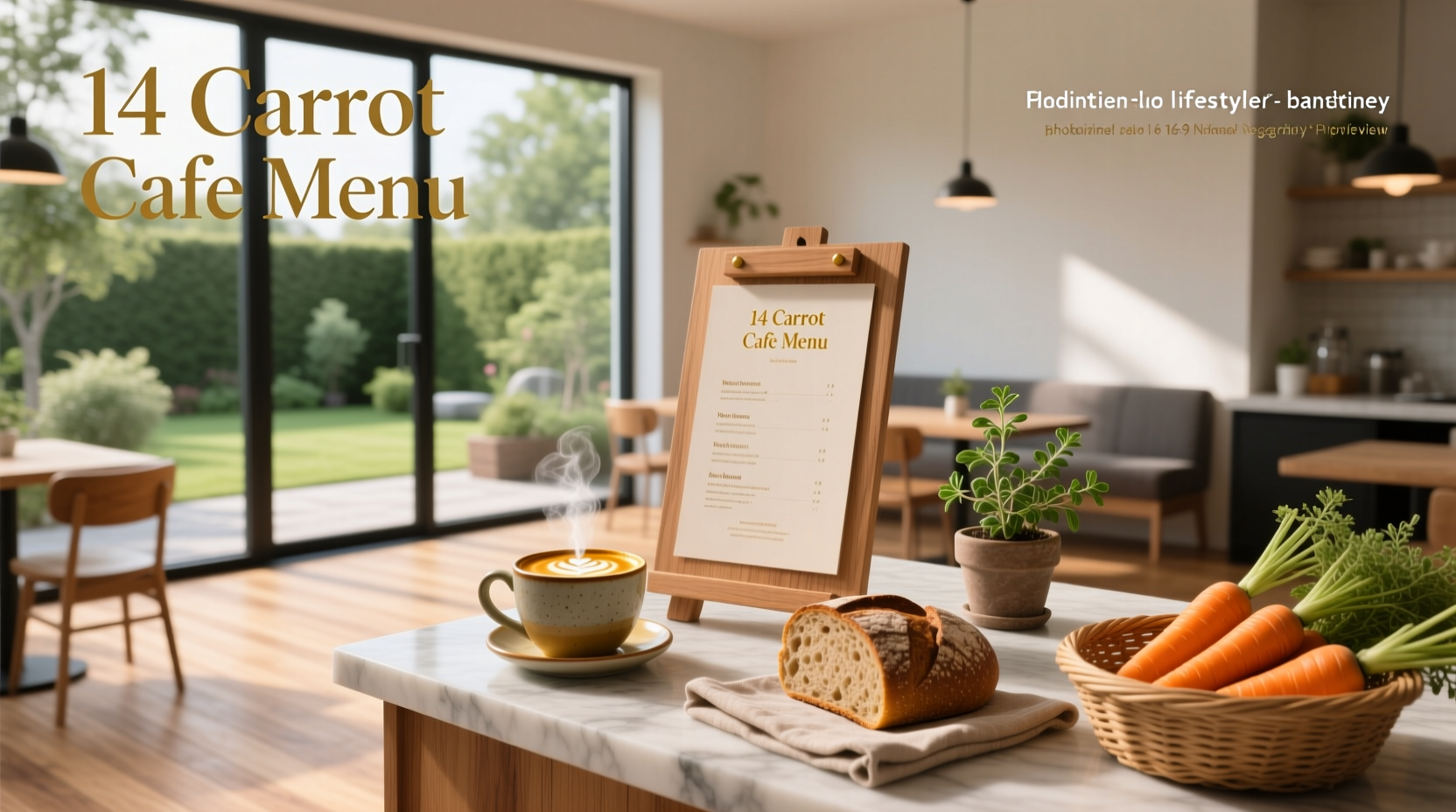 14 carrot cafe menu guide