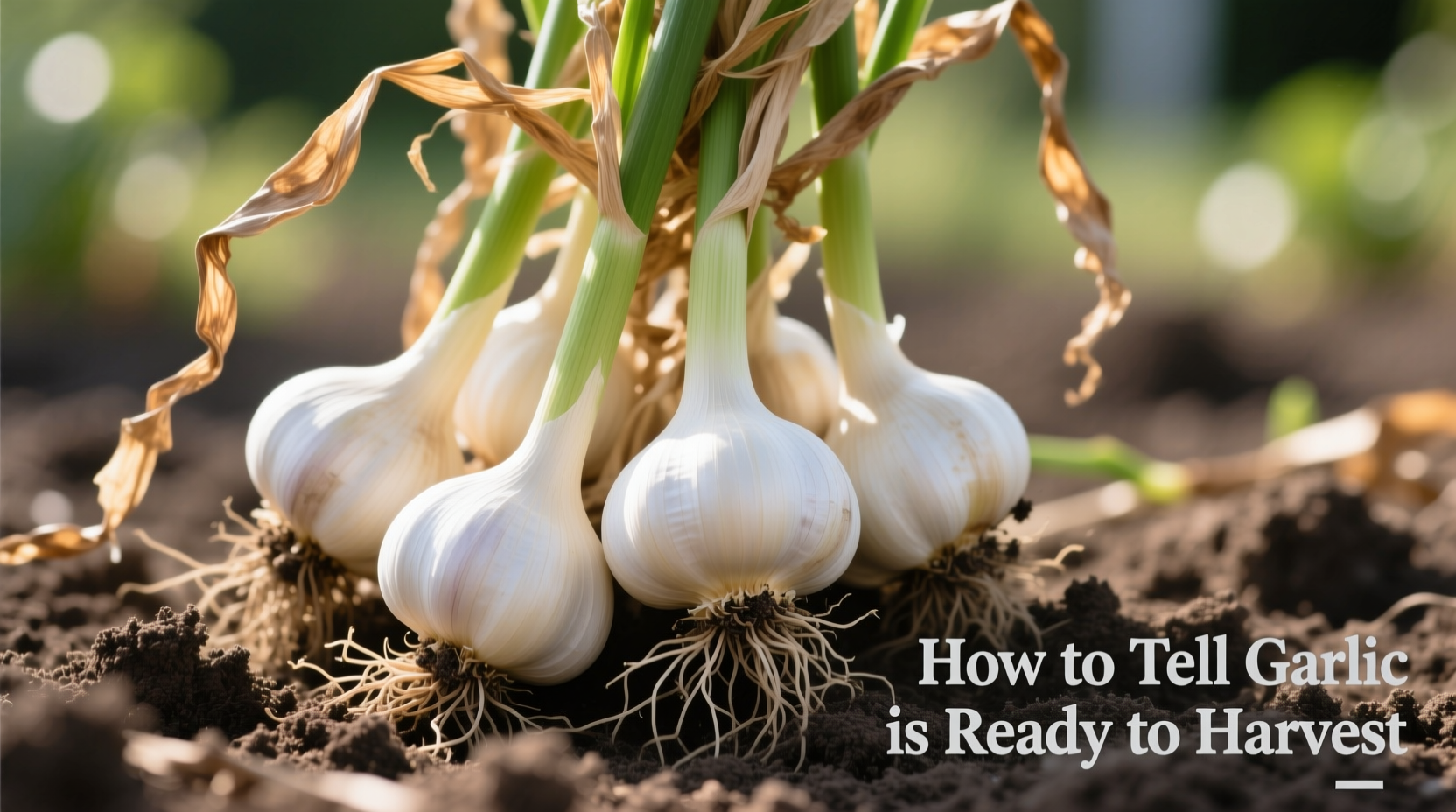 Garlic Harvest Guide: 5 Clear Signs Your Garlic Is Ready