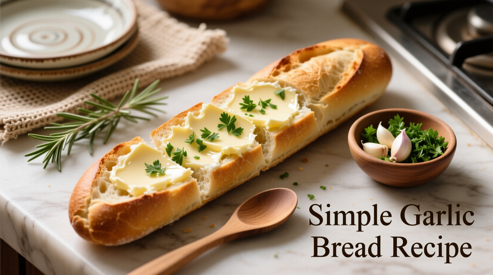 Simple Garlic Bread Recipe: 20-Minute Foolproof Method