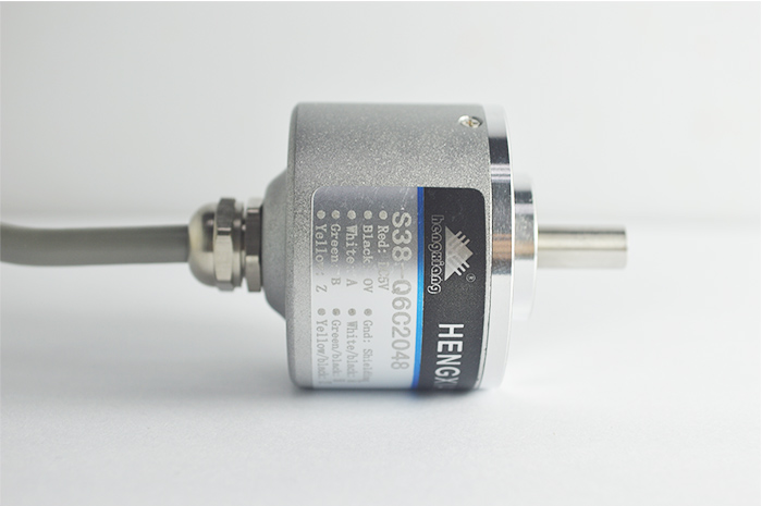 S38 6mm Shaft Incremental Optical Rotary Encoders Servo Motor Robot 2048ppr IP65