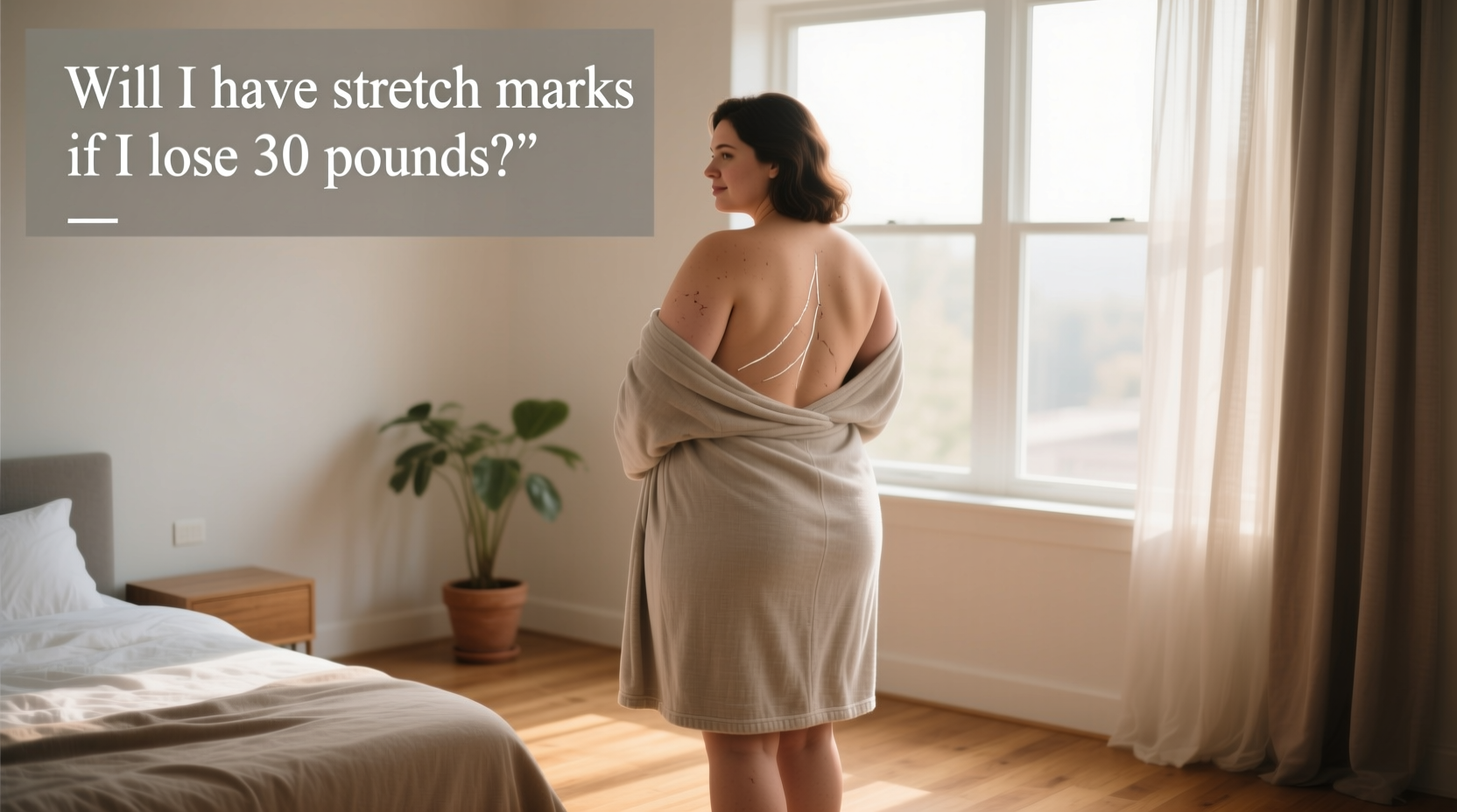 stretch marks after losing 30 pounds 