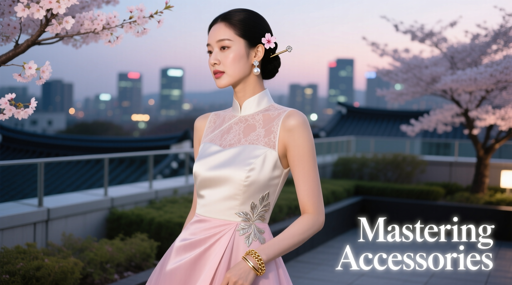 mastering accessories how to perfectly complement a korean style party dress for stunning elegance