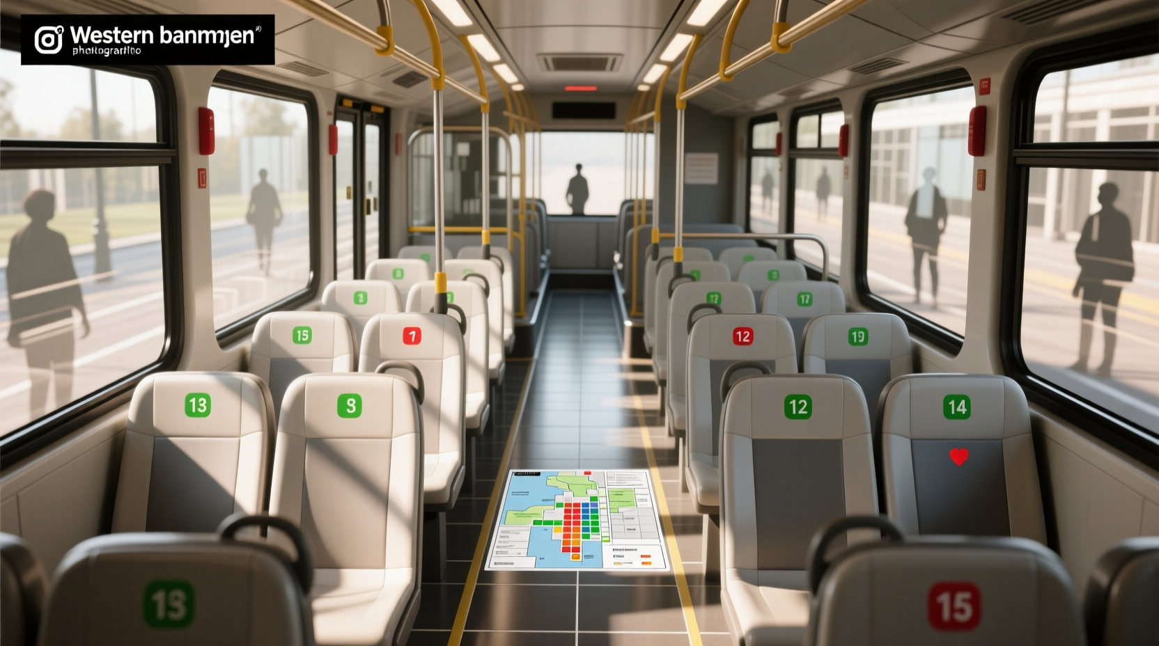 What Is a Bus Seat Map and How to Read It?