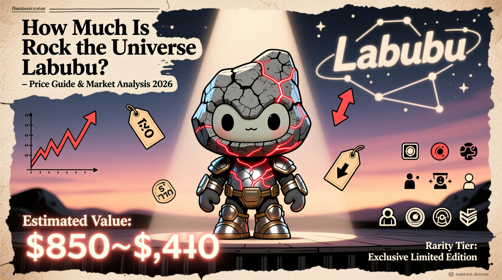 how much is rock the universe labubu