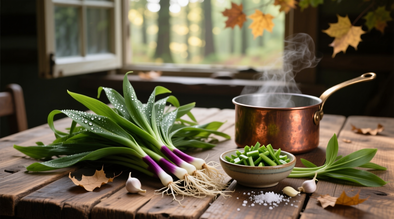 ramps wild leeks recipes