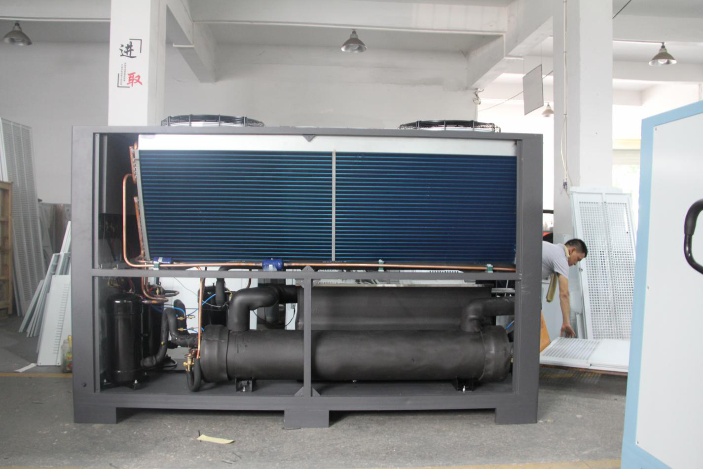 15HP industrial air cooled chiller