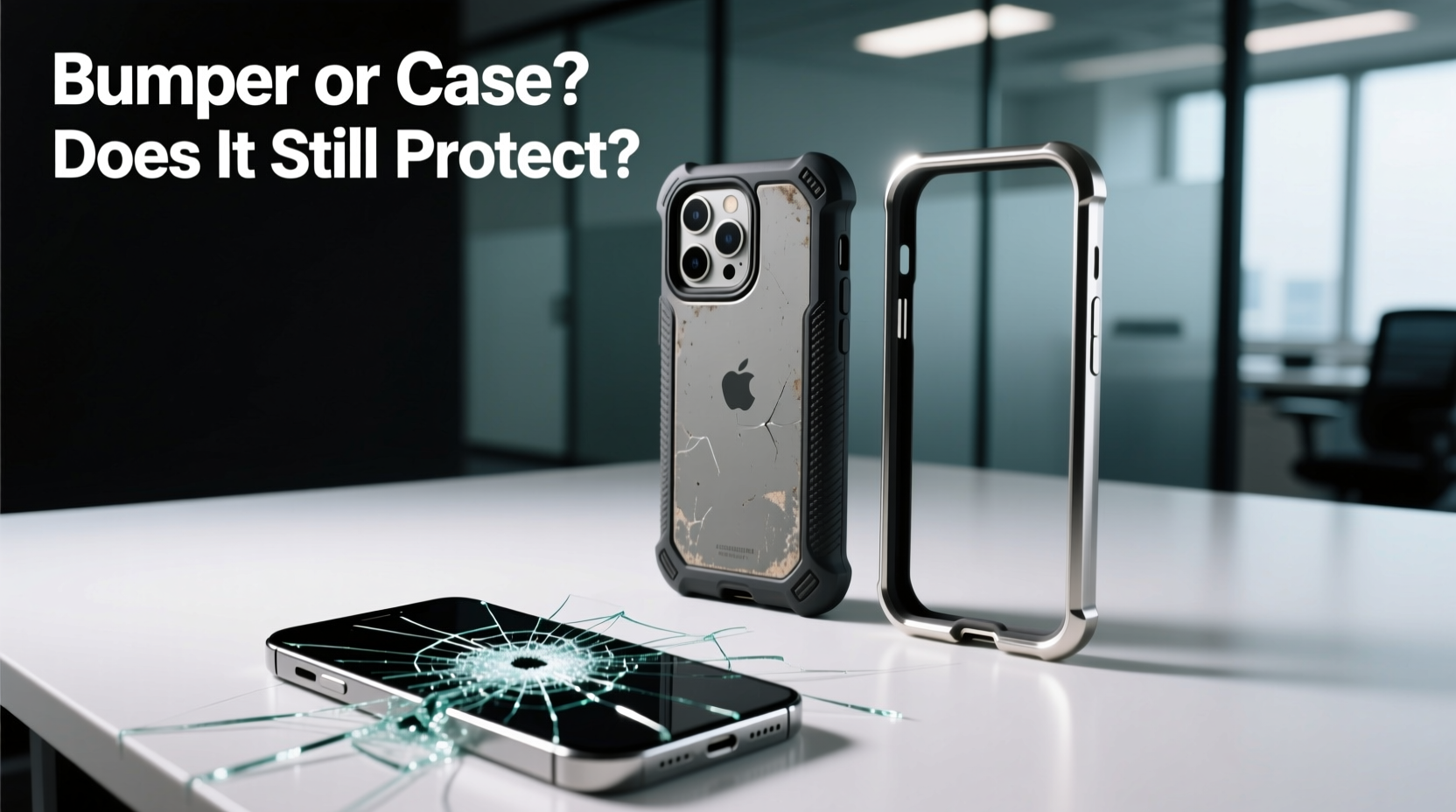 protective case vs bumper does a bumper really cut it anymore or are you just asking for a cracked screen