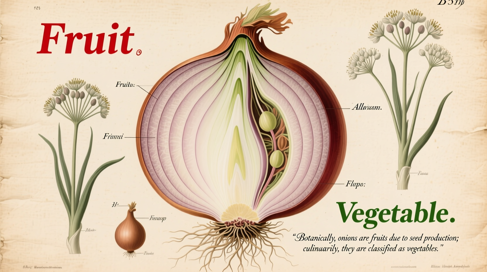 Is Onion a Fruit Vegetable? Clear Botanical Answer