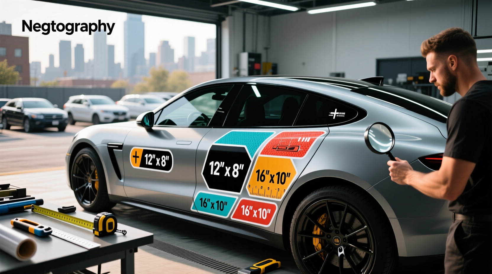 How to Choose Large Car Stickers, What Size Are Most Car Stickers?