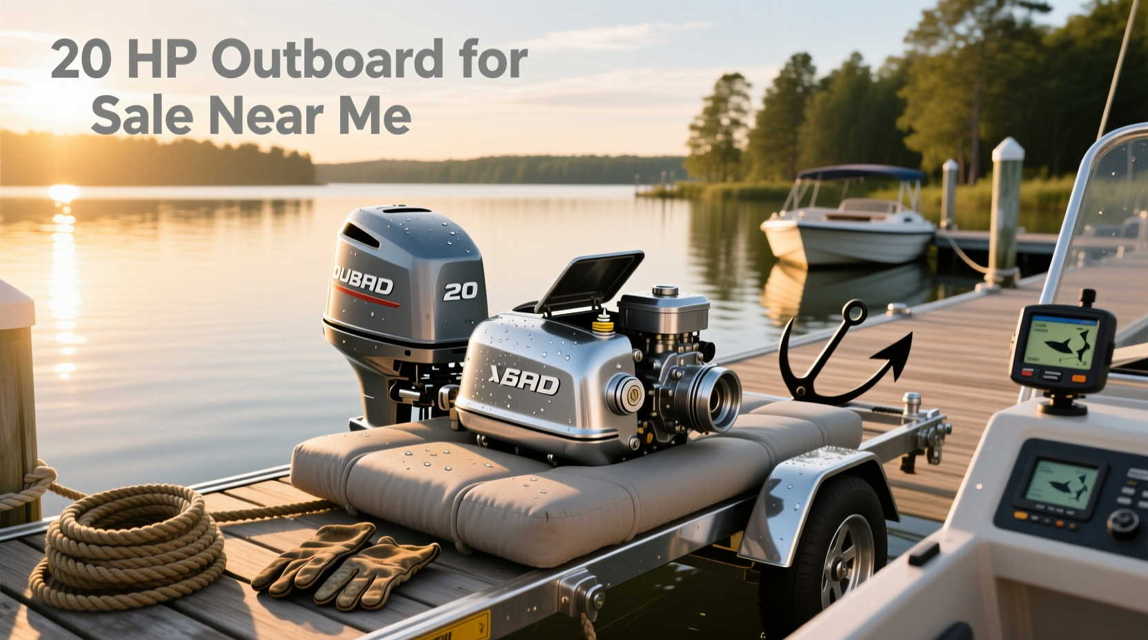 What to look for in a 20 hp outboard for sale near me?