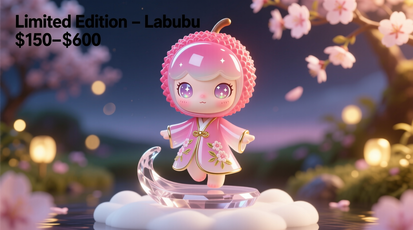 how much is a lychee berry labubu