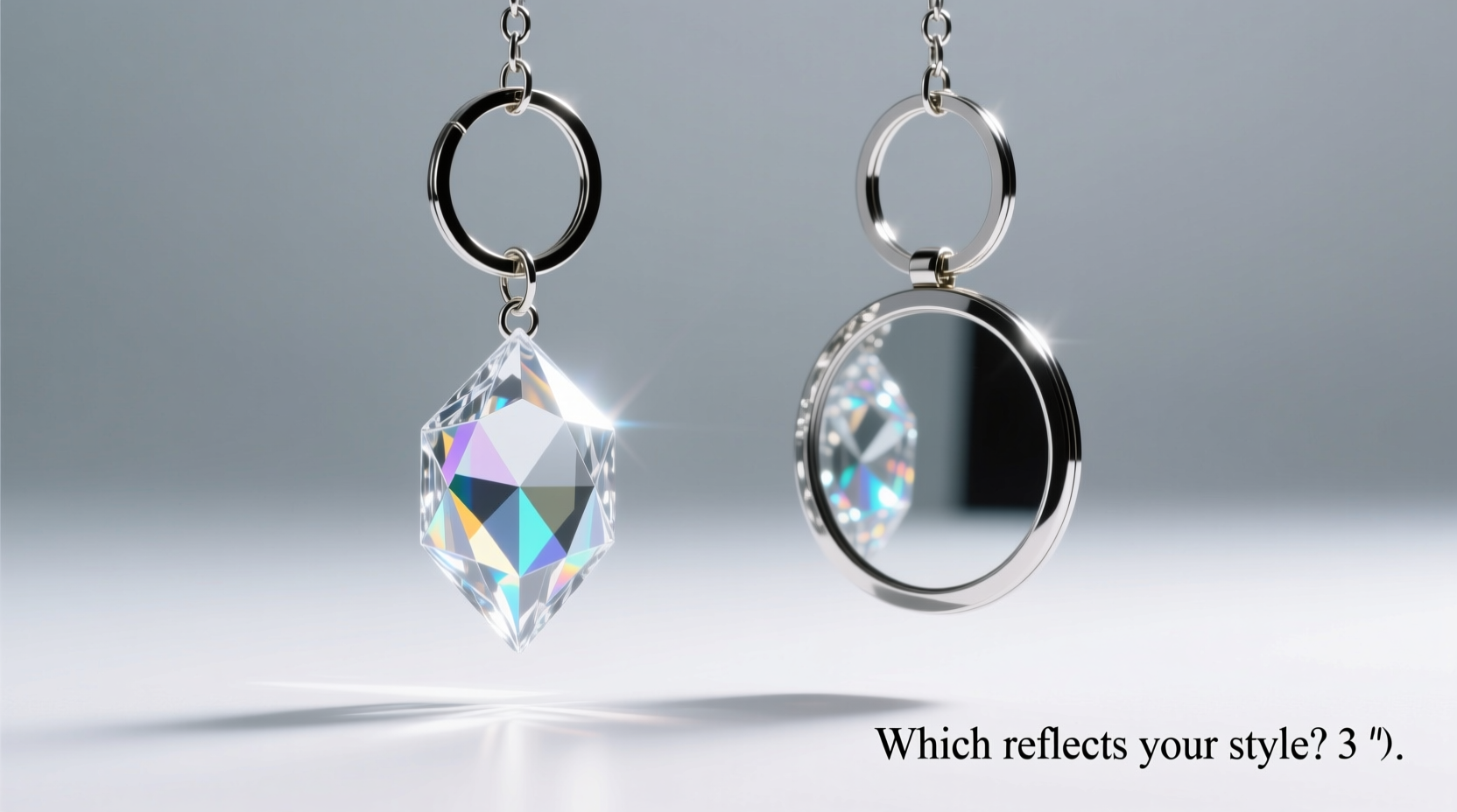 crystal keychain vs mirror keychain which one reflects your style better 3
