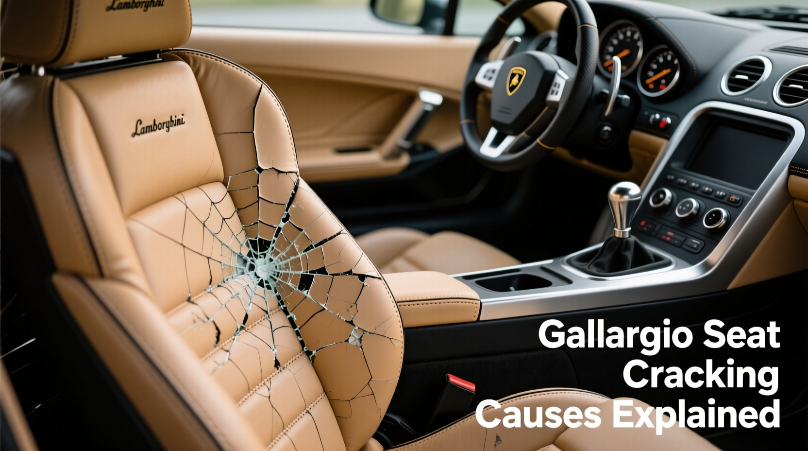 gallardo seat cracking causes