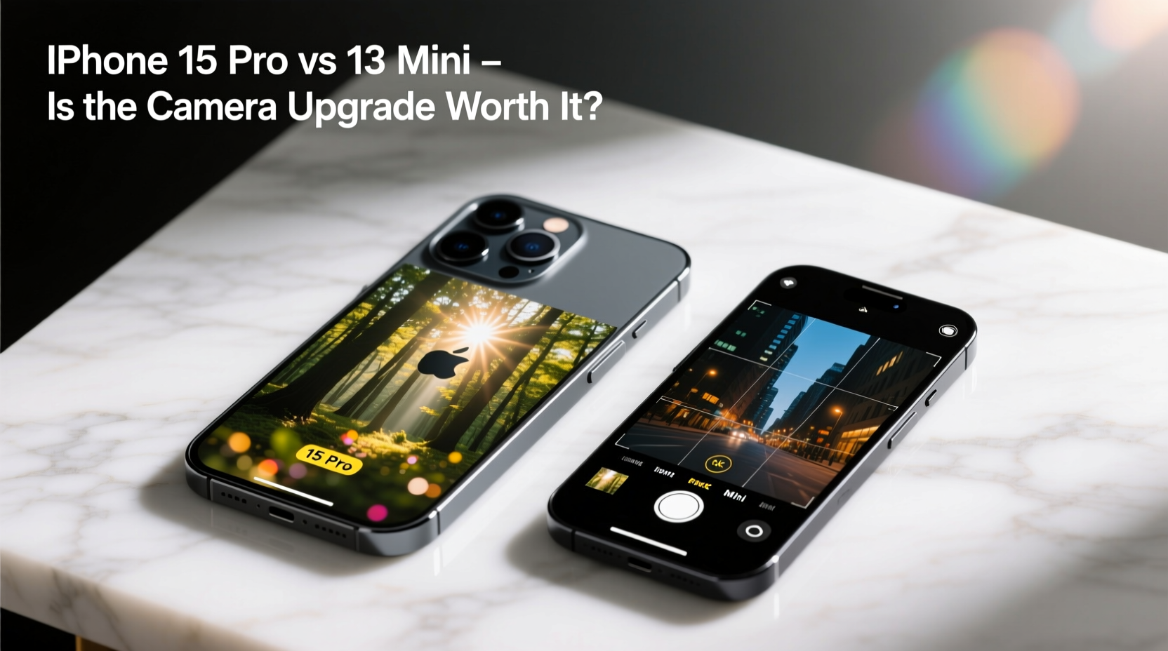 iphone 15 pro vs 13 mini is the upgrade really worth it for the camera