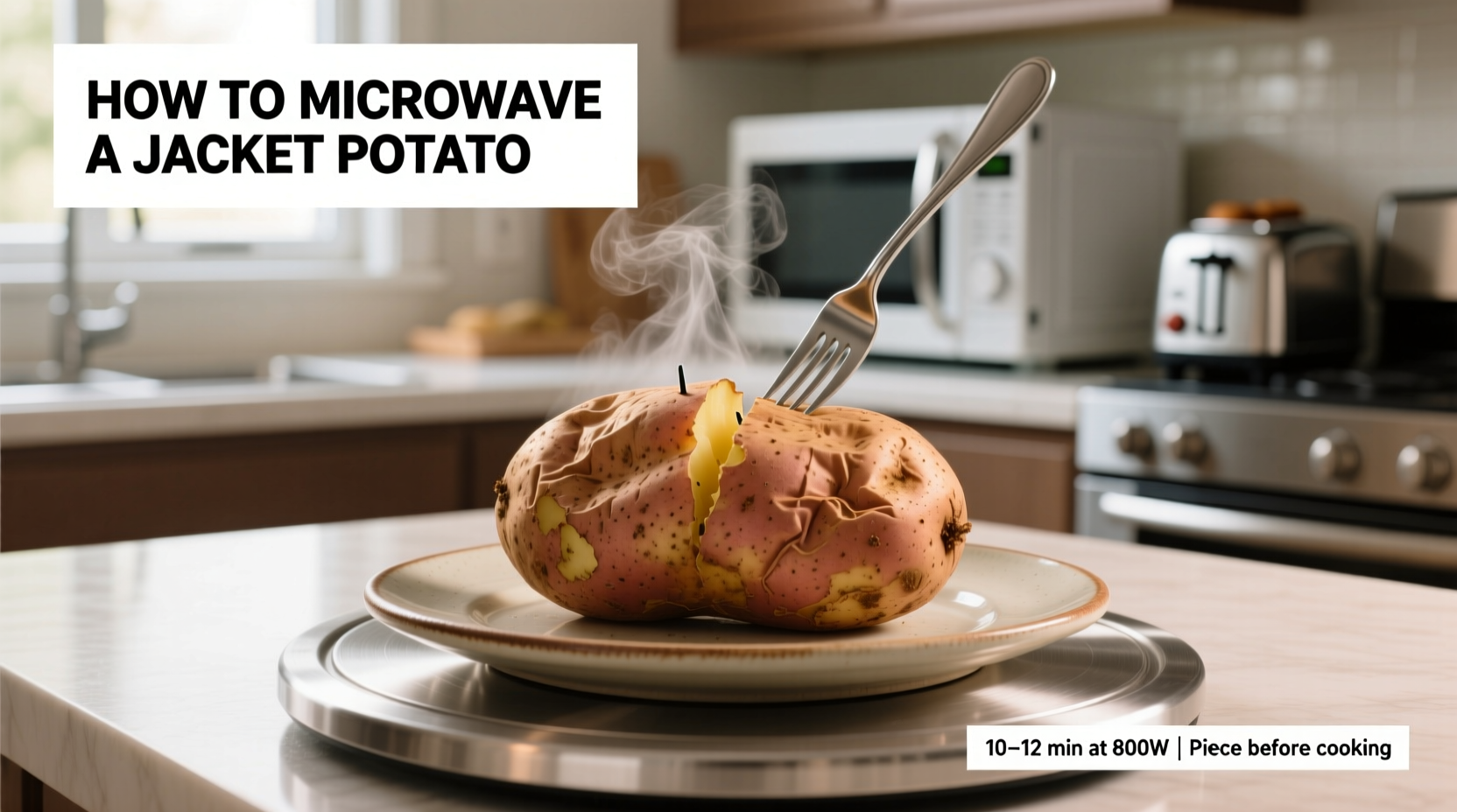 how do you microwave a jacket potato
