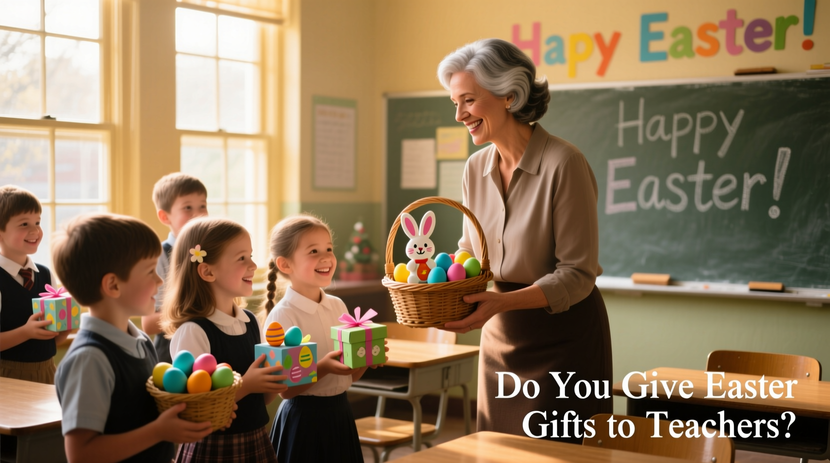 do you give easter gifts to teachers