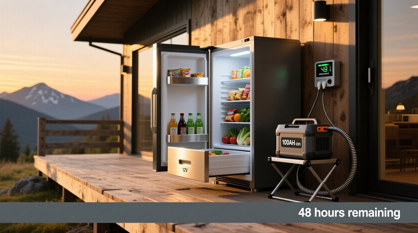 How to Choose a 12V Fridge & How Long Will a 100Ah Battery Run It?