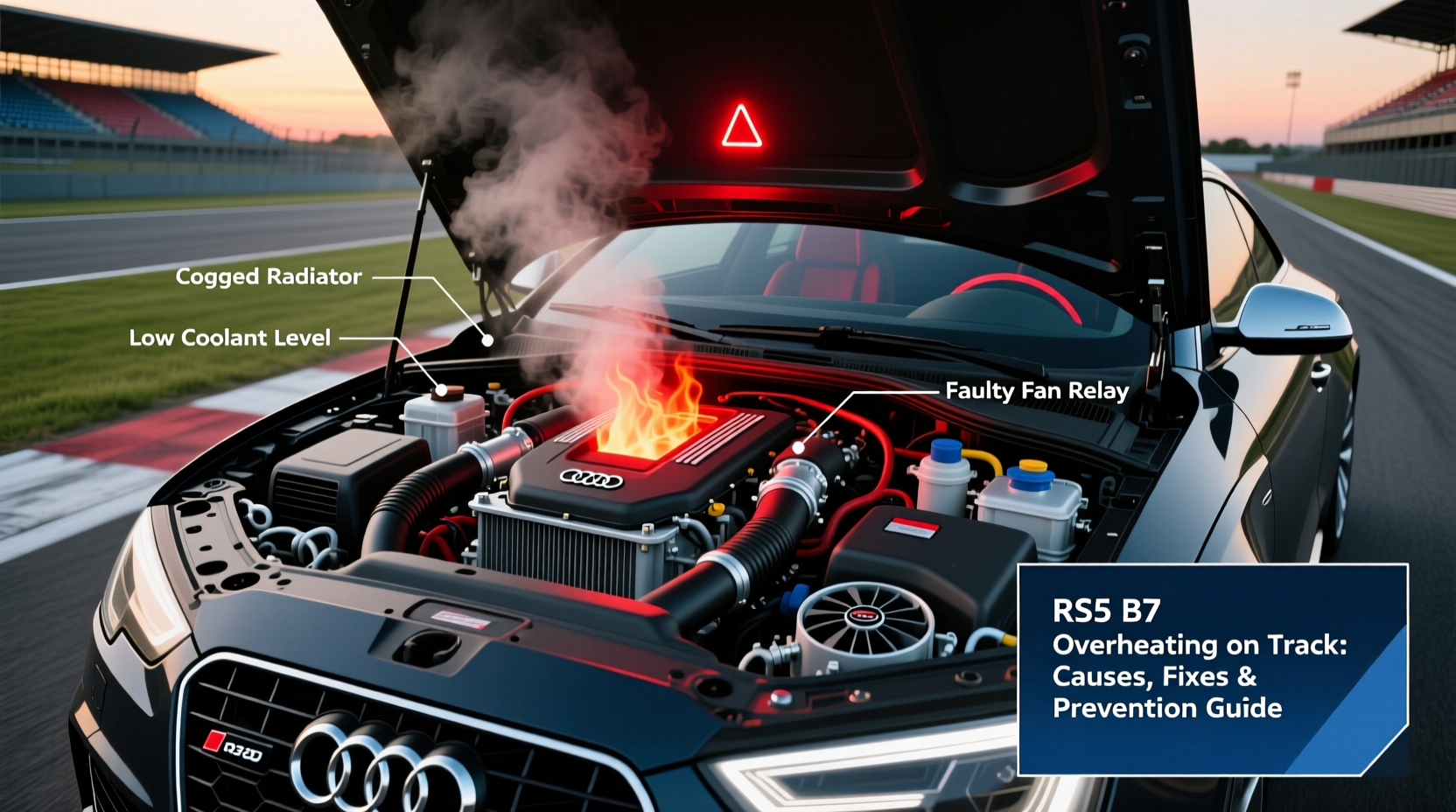 RS5 B8 Overheating on Track: Causes, Fixes & Prevention Guide
