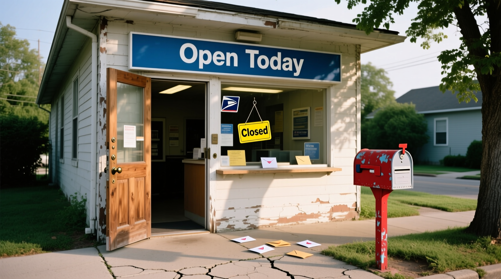 is the post office open on today