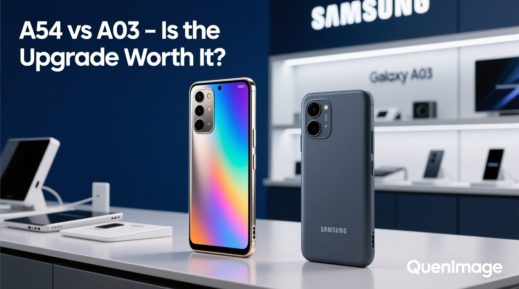 samsung a54 vs a03 is the a54 really worth the extra cost or is the a03 good enough