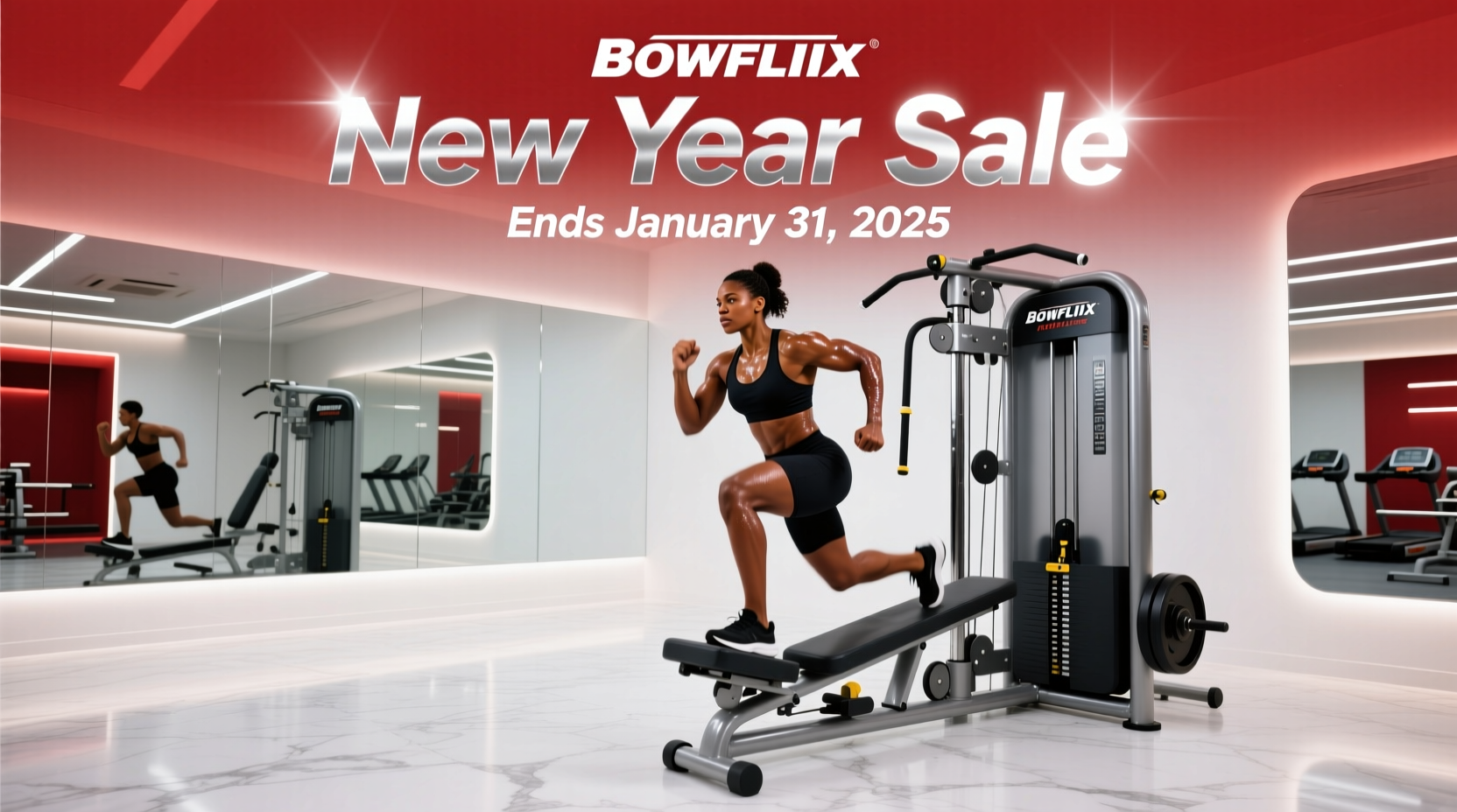 when does bowflex new year sale end